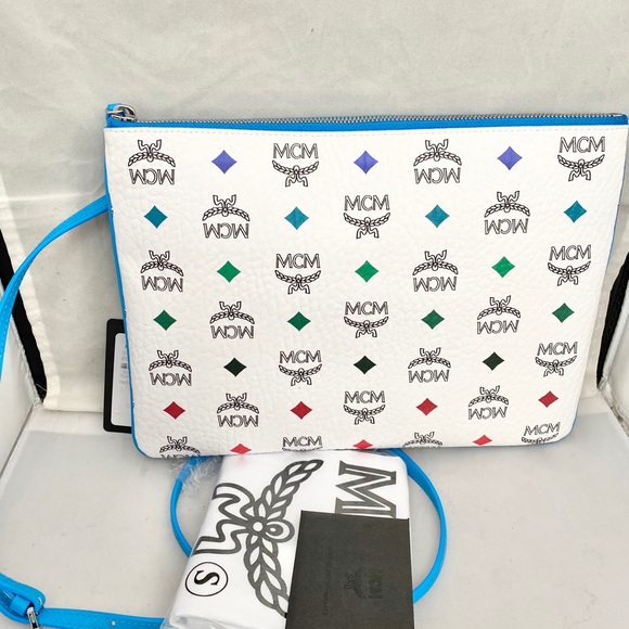 MCM Handbags - MCM Skyoptic Spectrum Diamond Visetos Crossbody